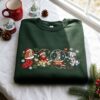 Disney Dogs Christmas Embroidered Sweatshirt Cozy Holiday Outfit Women 17 M3 img